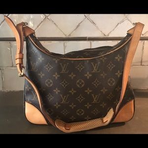 Louis Vuitton Brown Monogram Boulogne Purse